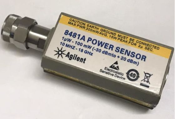 comprar Sensor de potencia de RF Agilent 8481A utilizado con rango de 10 MHz a 18 GHz y mediciones de potencia de -30 a +20 dBm Fabricación en línea