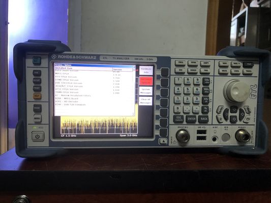 comprar Probado el analizador de TV ETL de Rohde y Schwarz de 500 kHz a 3 GHz con prueba de TV de pista Fabricación en línea