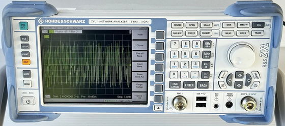 comprar Analizador de Redes Vectorial Portátil Rohde Schwarz ZVL3 9 kHz a 13.6 GHz VNA de Segunda Mano Fabricación en línea