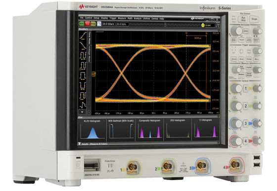 comprar Keysight Agilent Osciloscopio de alta definición DSOS804A con ancho de banda de 8 GHz 4 canales analógicos y ADC de 10 bits Fabricación en línea