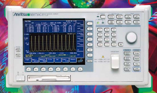 comprar Analizador de Espectro Óptico Anritsu MS9710C con Rango de 600-1750 nm, RBW de 50 pm y Mejora de Banda L Fabricación en línea