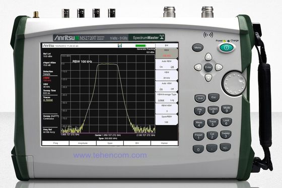 comprar Analizador de espectro portátil Anritsu MS2720T con rango de 9 kHz a 20 GHz, >106 dB de rango dinámico y ruido de fase de -112 dBc/Hz Fabricación en línea