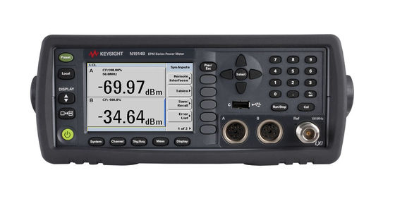 comprar Medidor de potencia de doble canal serie EPM Keysight N1914B con frecuencia de CC a 120 GHz y rango de -70 a +44 dBm Fabricación en línea