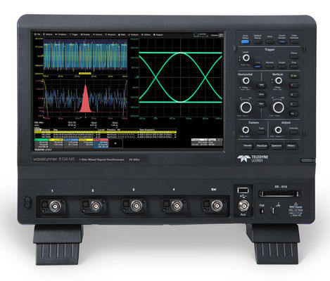 comprar Teledyne LeCroy WR8104 1 GHz, 10/20 GS/s, 4ch, 16/32 Mpts DSO con pantalla a color WXGA de 12,1′′ Fabricación en línea