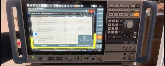 comprar Rohde y Schwarz FSW50 Analisador de señal y espectro con banda ancha de análisis y ruido de fase baja de 2 Hz a 50 GHz Fabricación en línea