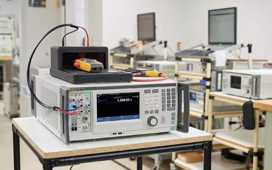 comprar Calibradores de productos múltiples Fluke 5550A y 5540A con pantalla táctil a color de 17,8 cm, salida de corriente continua de 30 A y calibración ISO 17025 Fabricación en línea