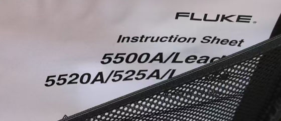 comprar Conjunto de plomo de ensayo Fluke 5500A/Leads 5520A/Leads diseñado para su uso en los calibradores de múltiples productos 5500A Fabricación en línea