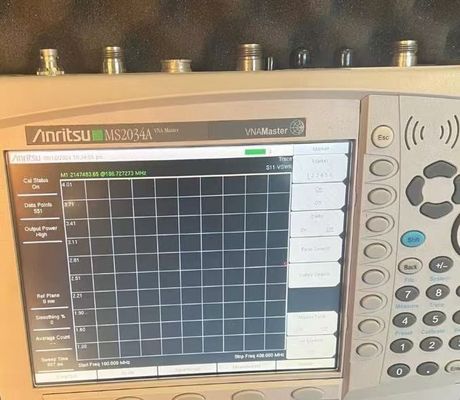 comprar Anritsu MS2034A VNA Master 2 MHz a 4 GHz Analista de red vectorial portátil calibrado ISO17025 Fabricación en línea