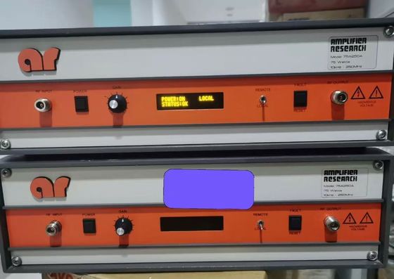 comprar Amplificador de RF Amplifier Research 75A250A Usado Probado en Buenas Condiciones Fabricación en línea