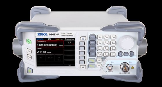 comprar Generador de Señales de RF Serie RIGOL DSG800 con Rango de 9 kHz a 3.6 GHz, Alta Precisión de Amplitud y Funciones de Modulación Versátiles Fabricación en línea