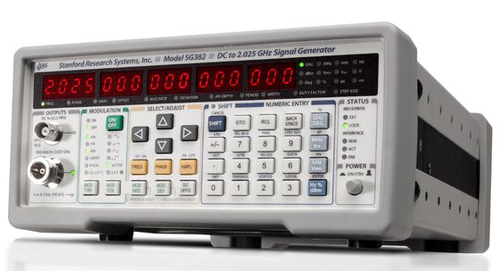 comprar Generador de señal RF de la serie SG380 SRS con resolución de 1μHz, rango de frecuencia de 2.025GHz y base de tiempo OCXO Fabricación en línea