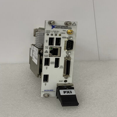 comprar National Instruments PXI-8820 Controlador PXI con ancho de banda de 132 MB/s y procesador Intel Celeron de doble núcleo LabVIEW Compatible en tiempo real Fabricación en línea