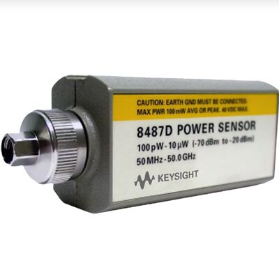 comprar Sensor de potencia de diodo Keysight 8487D para mediciones de potencia promedio de 50 MHz a 50 GHz con calibración rastreable NIST Fabricación en línea