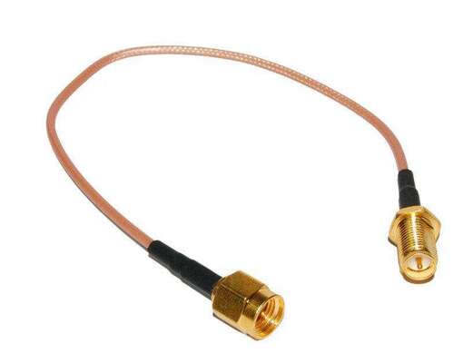 comprar 3 pies SMA de pared masculina a femenina Crimp RG316 Jumper de cable con 1.2 VSWR, frecuencia de 0 ~ 3 GHz y impedancia de 50 Ohm Fabricación en línea