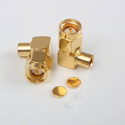 comprar Conector masculino SMA para cable semiflexible RG402 con frecuencia de 0 a 6 GHz 1.2 VSWR y material de contacto de latón/BeCu Fabricación en línea