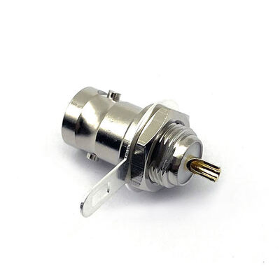 comprar Conector RF hembra de montaje en tabique BNC con resistencia al agua IP67, frecuencia DC-4GHz y cierre de bayoneta Fabricación en línea