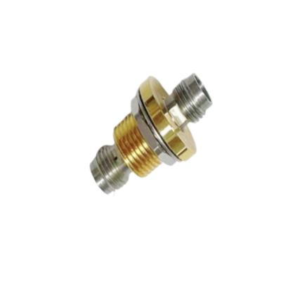 comprar 2.4mm Mujer a Mujer Bulkhand montaje adaptador herméticamente sellado Fabricación en línea