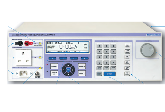 comprar Calibrador de pruebas eléctricas multifunción de la serie Transmille 3200 con cumplimiento de la edición 17, corrección automática del bucle y captura digital de forma de onda Fabricación en línea