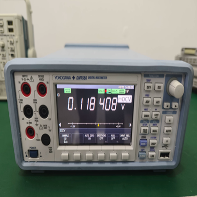 comprar Multímetro digital Yokogawa DM7560, equipo completo de prueba y medición electrónica, cubre un rango de frecuencia de 9 kHz a 7 GHz Fabricación en línea