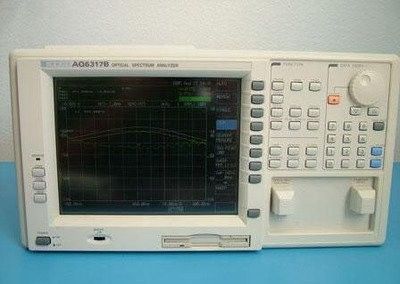 Analizador de espectro práctico de 50GHz Ando, pantalla LCD color Ando AQ6317B