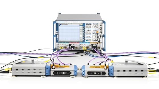 Analizador de Redes Vectorial Rohde & Schwarz ZVA24 de 300 KHz a 24 GHz con Concepto Multi-Puerto y Alta Velocidad de Medición