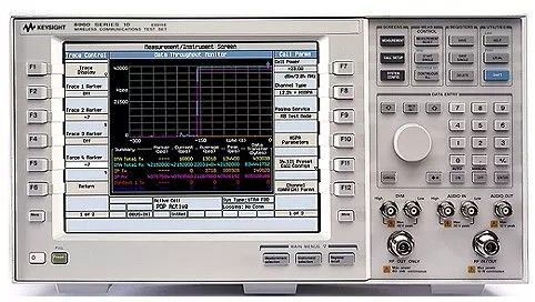 Las comunicaciones remotas de Keysight RF prueban el sistema Agilent 8960 series 10 E5515C