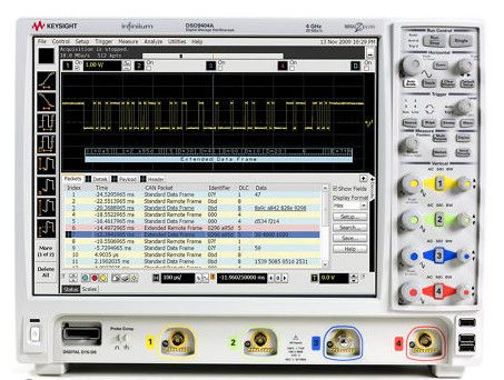 4GHz 4 canaliza el osciloscopio análogo-digital Keysight Agilent DSO9404A