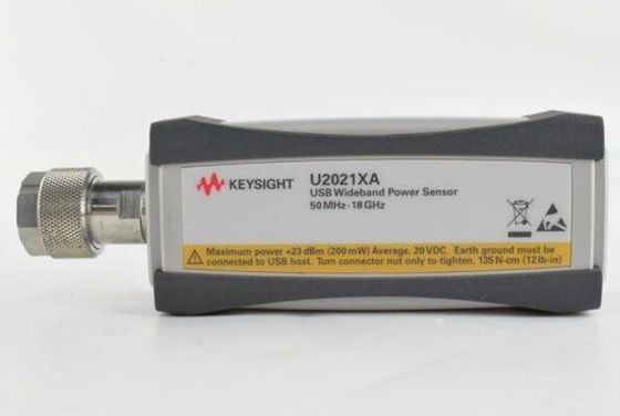 U2021XA portátil usado sensor del poder medio del pico de 50 megaciclos a de 18 X-series USB del gigahertz