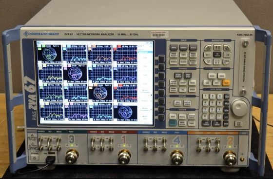 Rohde y los puertos del analizador de red del vector de Schwarz ZVA67 2 utilizaron los instrumentos