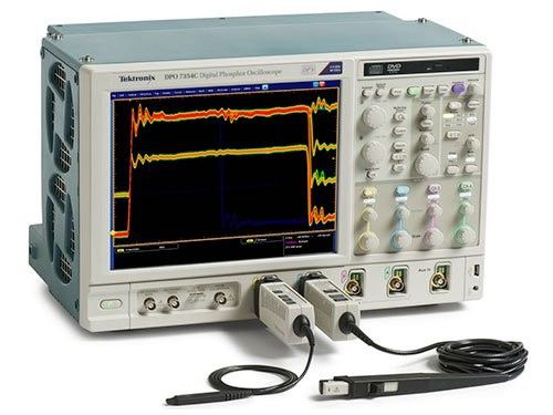 Osciloscopio 1GHz 4 Ch 10 GS/S del fósforo de Tektronix DPO7104C Digitaces para analizar señales