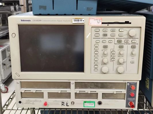 Analizador de la señal de comunicaciones de Tektronix CSA8200 con cuatro bases de datos 3D