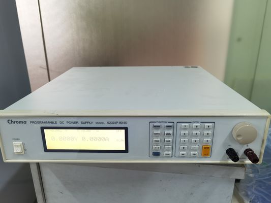 CHROMA 62024P-80-60 Fuente de CC programable 80VDC/60A/2400W para integración y ensayo de ATE