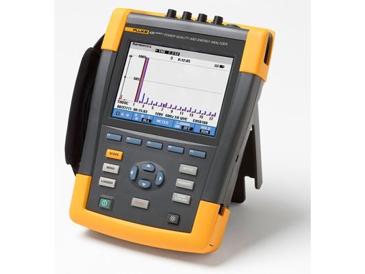 Analisadores de calidad de potencia de fase 3 de Fluke 435 1000Vrms 200KS/S de clase A 16MB de memoria
