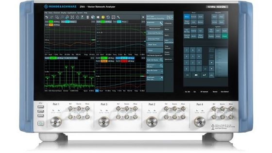 Rohde y analizadores de red del vector de Schwarz ZNA 10 megaciclos a 26.5/43.5/50/67 gigahertz dos/de cuatro orificios