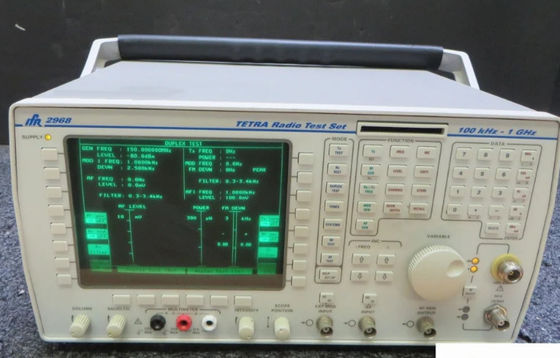 Aeroflex IFR 2968 Conjunto de pruebas de radio analógica y digital Plataforma personalizable OEM ODM