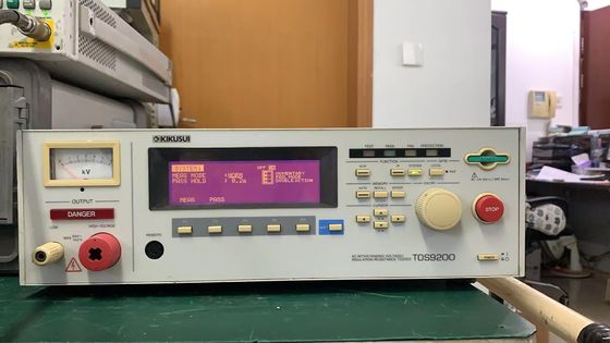 Tos9200 Kikusui Hipot Tester con prueba de resistencia al aislamiento Ac- 5.0 Kv