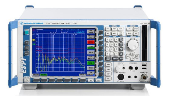 R&S®ESPI3 Receptor de prueba EMI de 9 kHz a 3 GHz con cumplimiento CISPR y velocidad de medición rápida