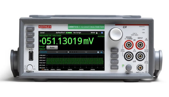 Keithley DDM7510 Muestreo gráfico de 7 1/2 dígitos Multiméter Calibración automática de precisión