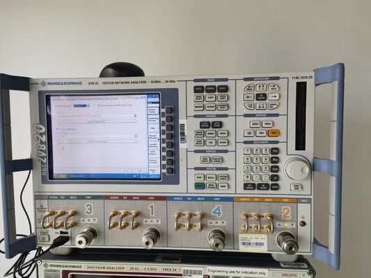 Rohde y Schwarz ZVB20 Analista de red vectorial de 10 MHz a 20 GHz 4 puertos 3,5 mm