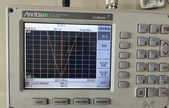 Anritsu S331D Cable maestro de sitio y analizador de antena 25 MHz a 4000 MHz Espectro