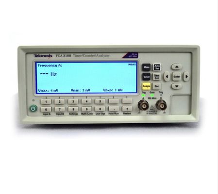 Testado Tektronix FCA3100 Contador de frecuencia / temporizador de 300MHz 50 Ps Std Base de tiempo