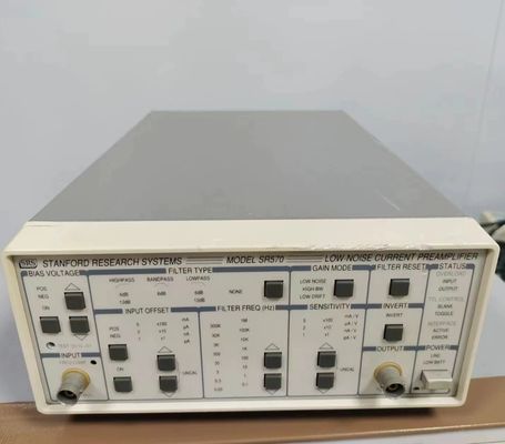 Probado en condiciones de trabajo completas Stanford Research Systems SR570 Amplificadores de baja corriente de ruido