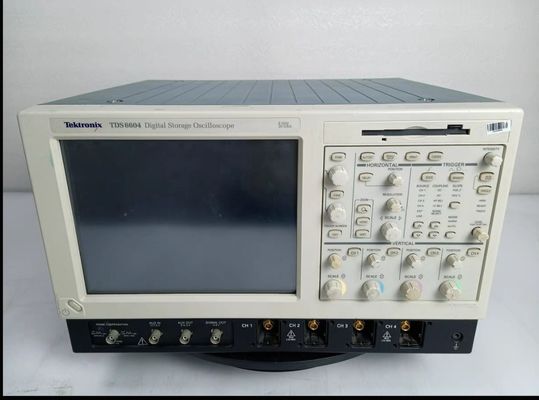 Usado Tektronix TDS6604 Osciloscopios 4 Ch 20/10 GS/S 6GHz Osciloscopio digital analógico