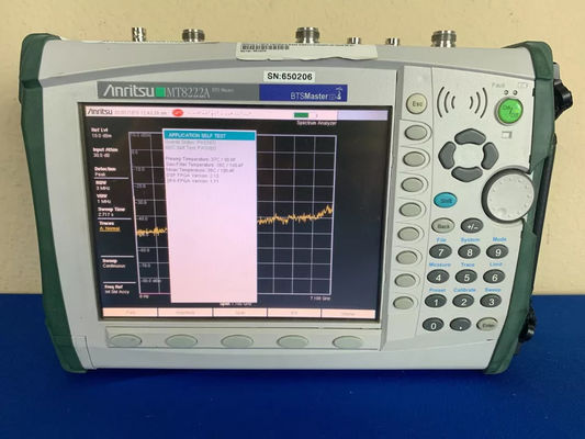 Anritsu BTS Master MT8222A Analisador de estación base de 10 MHz a 4 GHz
