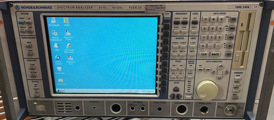 Analista de espectro de RF de 40 GHz para análisis preciso