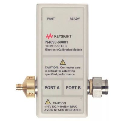 Módulo de calibración electrónica Keysight (Agilent) N4693A de 10 MHz a 50 GHz con dos puertos de 2,4 mm