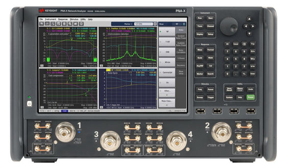 Analista de red de microondas PNA-X de 900 Hz / 10 MHz a 50 GHz