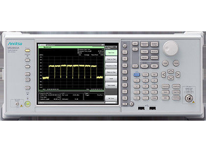 Anritsu MS2850A Analisador de espectro con ancho de banda de análisis de 1 GHz 5 grados. p-p Linealidad de fase en banda y rango dinámico de 142 dB
