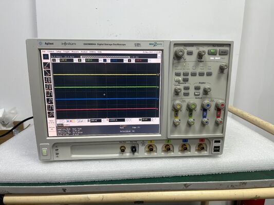 Keysight Agilent DSO90604A Osciloscopio de alto rendimiento Infiniium con ancho de banda de 6 GHz 4 canales analógicos y velocidad de muestra de 20 GSa/s