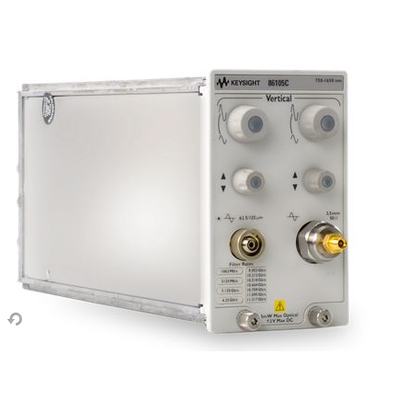 Módulo óptico-eléctrico de 20 GHz de ancho de banda Agilent 86105C con rango de longitud de onda de 750-1650 nm para análisis de diagrama de ojo